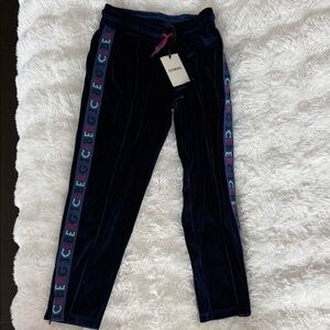 Iceberg Kids Dark Blue Joggers with Colorful Accents